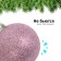 Набор ёлочных шаров Winter Glade, пластик, 6 см, 24 шт, розовый микс