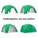 Палатка-шатер Green Glade 1264 4х4х2,65/2м полиэстер