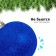 Набор ёлочных шаров Winter Glade, пластик, 6 см, 12 шт, синий микс