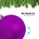 Набор ёлочных шаров Winter Glade, пластик, 6 см, 12 шт, фиолетовый микс
