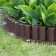 Бордюр садовый Prosperplast Palisada 6см/4,05м, коричневый